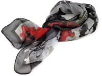 Šatka 85x85cm ruža šedá